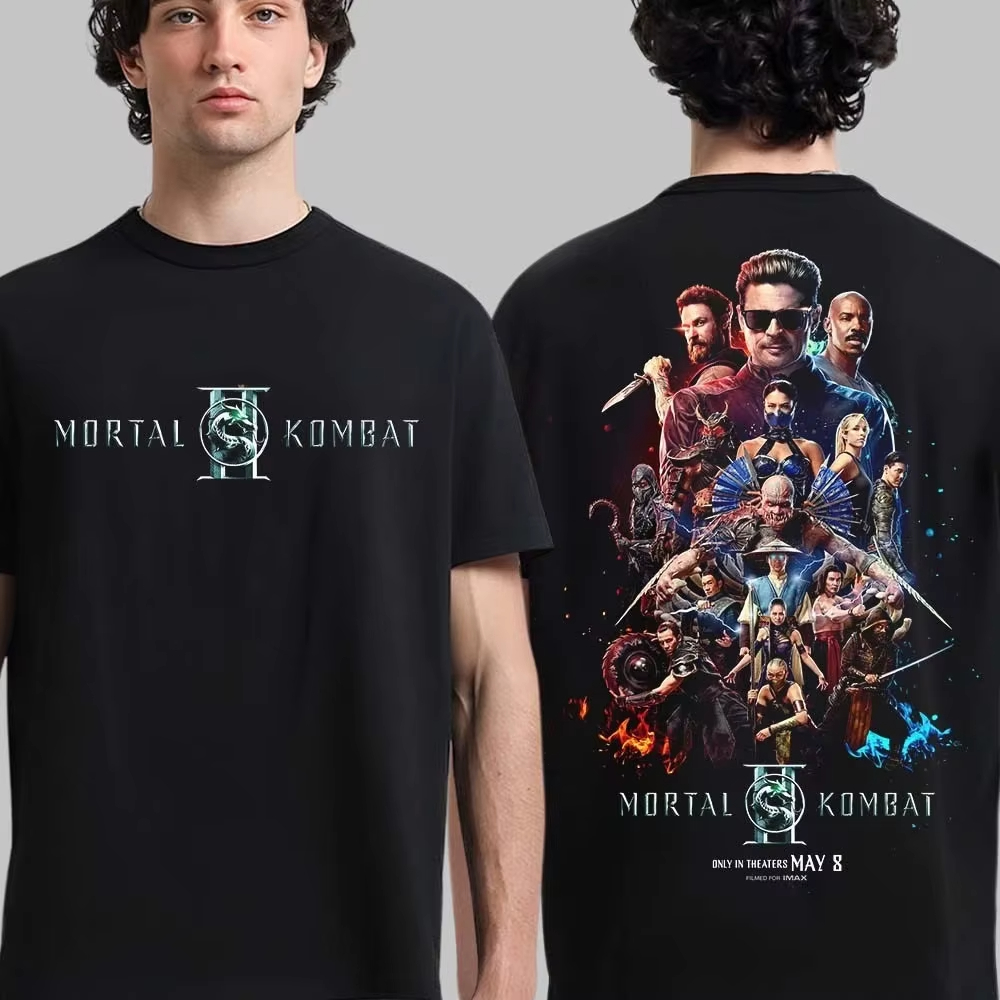 Summer Clothing Trends 2026 - มอร์ทัล คอมแบท 2 โปสเตอร์ภาพยนตร์พิมพ์แฟชั่นเสื้อยืดเสื้อผ้าผู้ชายเสื้อผ้าผู้หญิง 2026 ฤดูร้อนใหม่เสื้อยืดของขวัญแฟนๆ