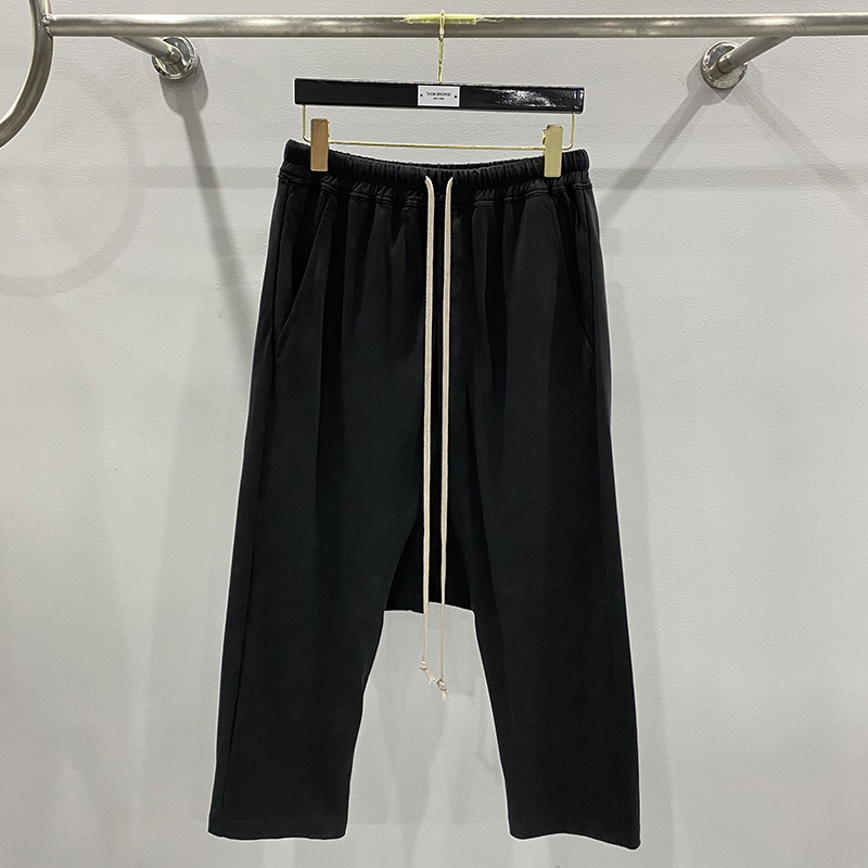 Xl Summer Clothing - กางเกงฮาเร็มลำลองผู้ชาย ผ้าฝ้าย สไตล์โกธิค เสื้อผ้าผู้ชาย กางเกงวอร์มฤดูร้อน กางเกงขายาวผู้หญิง