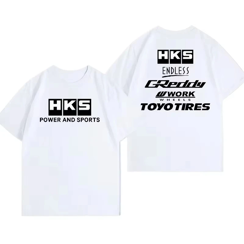 The Endless Summer Clothing Japan - เสื้อยืดลายรถแต่งญี่ปุ่น JDM 2026 HKS ENDLESS เสื้อผ้าผู้ชาย