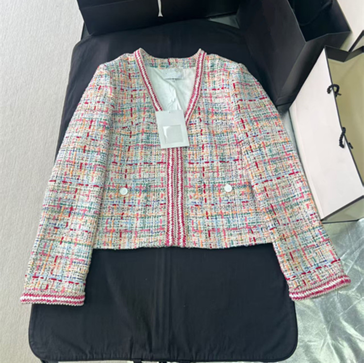 Summer Clothing Styles For Women - เสื้อผ้าสตรีสไตล์ยุโรปแบบปรับแต่งได้ - สไตล์ใหม่สำหรับฤดูร้อนปี 2026 ชุดเสื้อโค้ทผ้าทวีดคอวีแขนยาวและกระโปรง