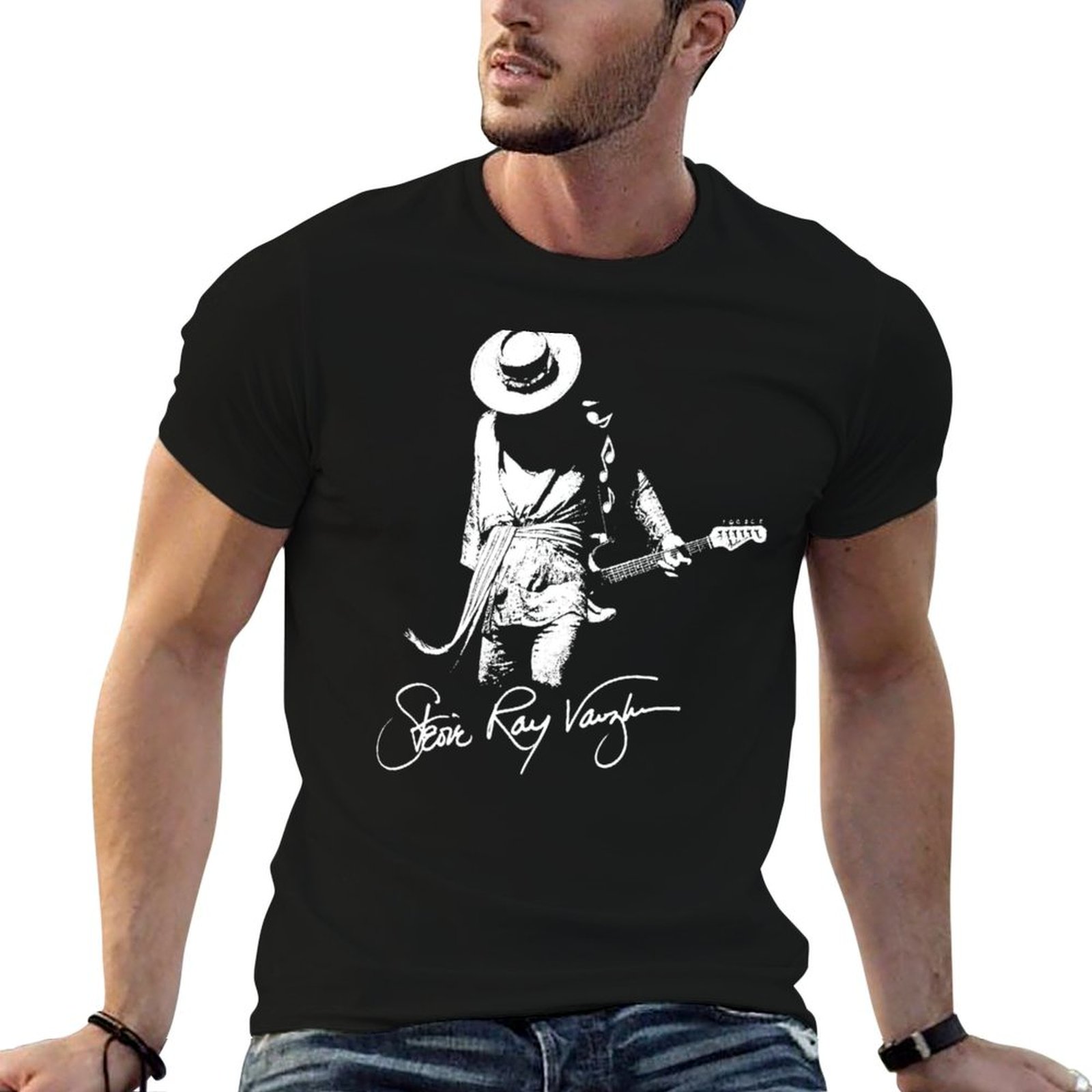 Summer Rays Clothing - เสื้อยืด SRV วินเทจ สตีวี เรย์ วอห์น