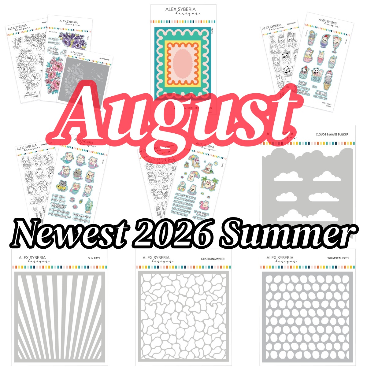 Summer Rays Clothing - สิงหาคม 2026 ซันเรย์ เมอร์เมด คิตตี้ส์ ซัมเมอร์