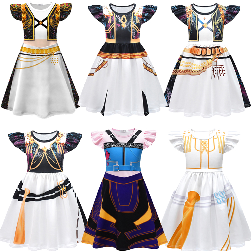 Summer Kids Clothing - 6 สไตล์ชุดคอสเพลย์สำหรับเด็กผู้หญิงชุดการแสดงบนเวทีชุดปาร์ตี้เด็ก 2026 ฤดูร้อนแฟชั่นเสื้อผ้าชุดนอนของเด็กผู้หญิง
