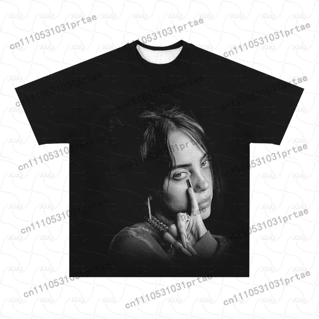 บิลลี่ ไอลิชเสื้อยืดลายเรโทร 2 - Summer Clothing Styles Men บทวิจารณ์และราคา