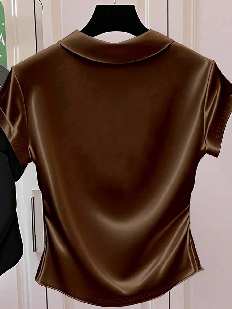เสื้อยืดแขนสั้นลำลองไซส์ใหญ่พิ - Xl Summer Clothing บทวิจารณ์และราคา