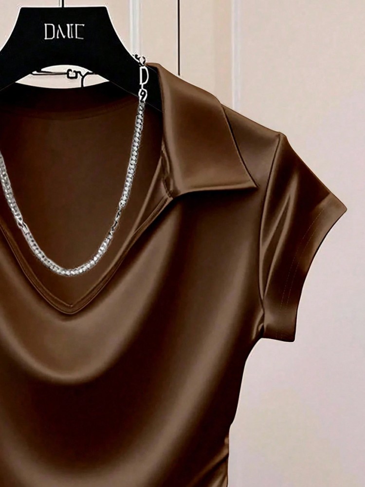 เสื้อยืดแขนสั้นลำลองไซส์ใหญ่พิ - Xl Summer Clothing บทวิจารณ์และราคา