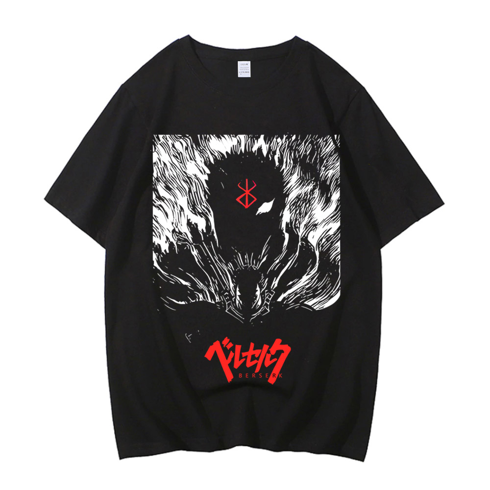 เสื้อยืดอนิเมะ Berserk ลายพิมพ - Summer Clothing Trends 2026 บทวิจารณ์และราคา