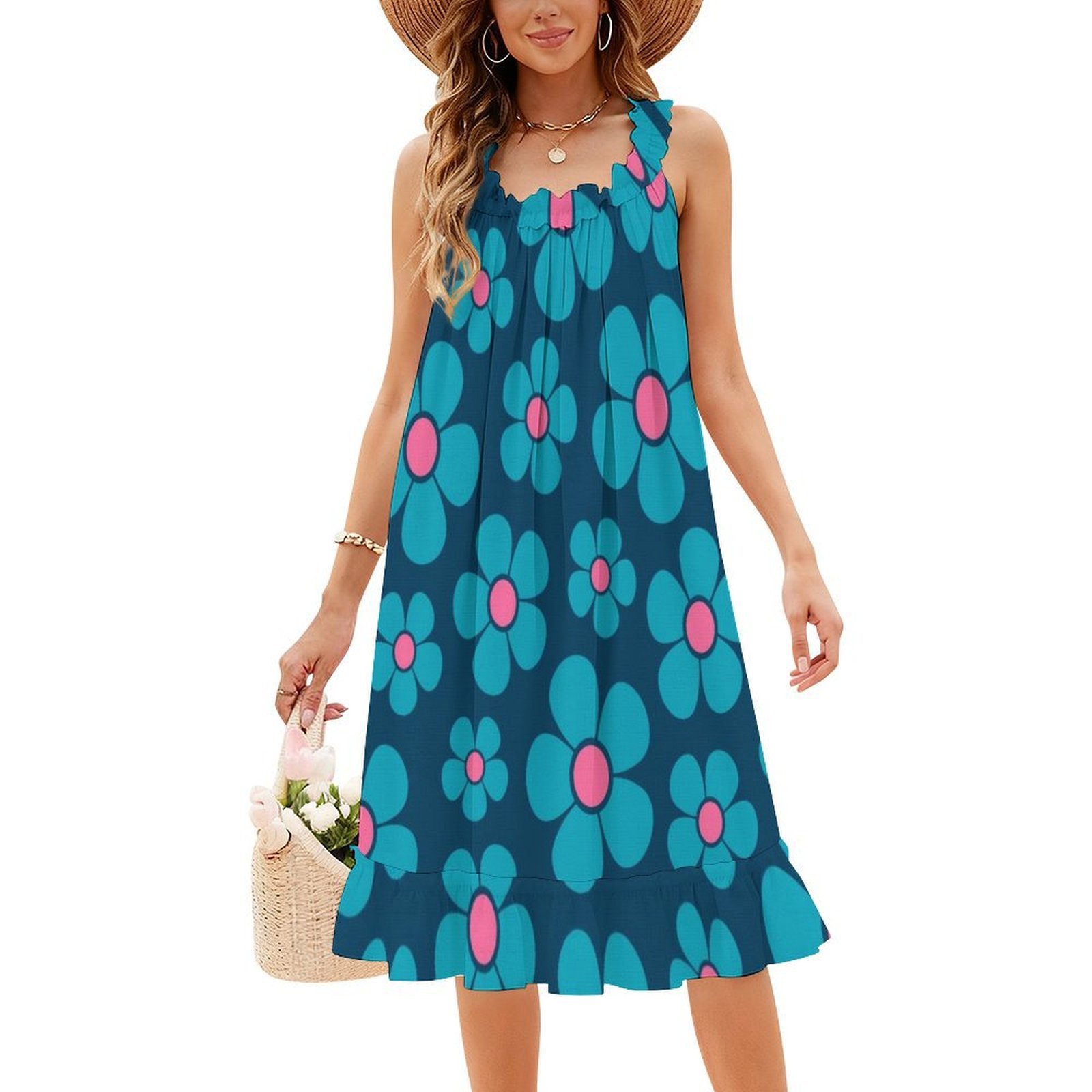 ชุดเดรสสตรีทแวร์ลายดอกไม้สไตล์ - Summer Clothing Styles For Women บทวิจารณ์และราคา