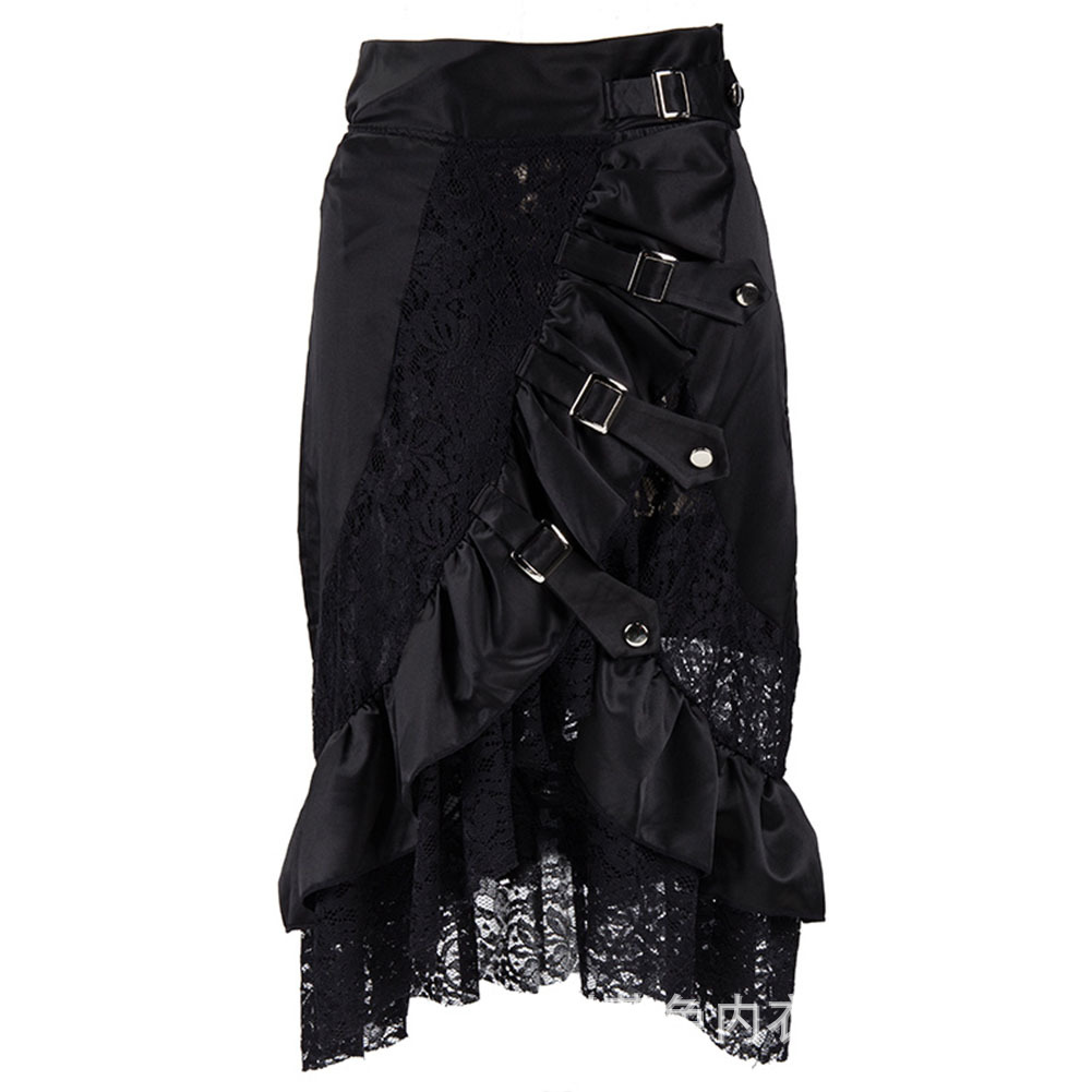 Victorian ซาตินสีดําและลูกไม้ด - Summer Victorian Clothing บทวิจารณ์และราคา
