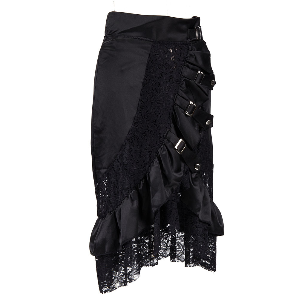 Victorian ซาตินสีดําและลูกไม้ด - Summer Victorian Clothing บทวิจารณ์และราคา