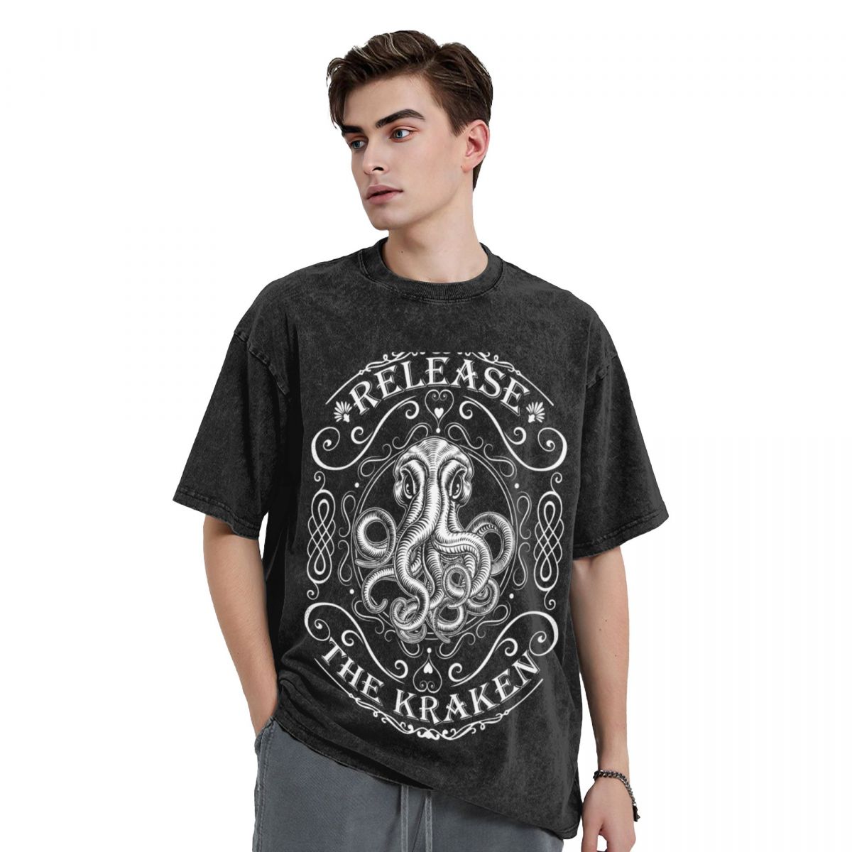 เสื้อยืดพิมพ์ลายสำหรับผู้ชายเส - Summer Clothing Release บทวิจารณ์และราคา