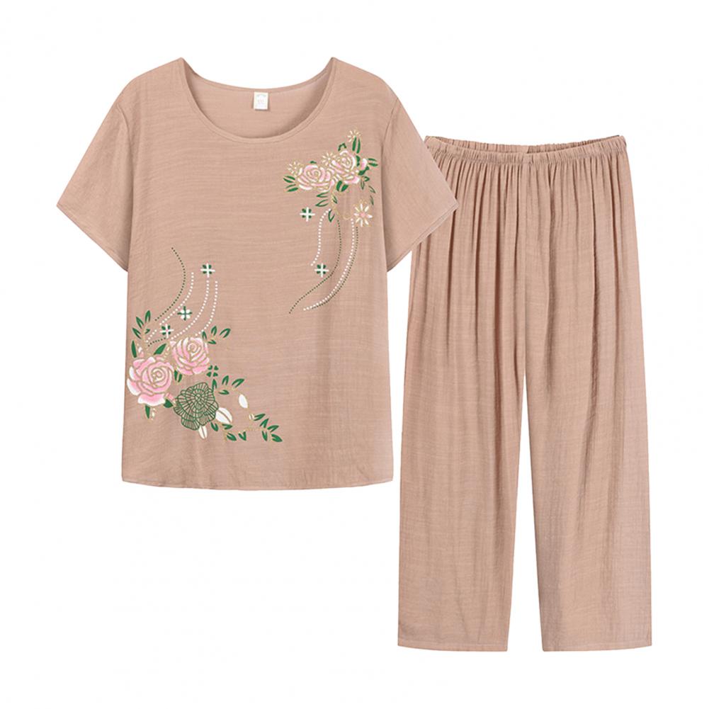 ใหม่มาถึงหญิงชุดนอนชุดนอนผ้าฝ้ - Xl Summer Clothing บทวิจารณ์และราคา