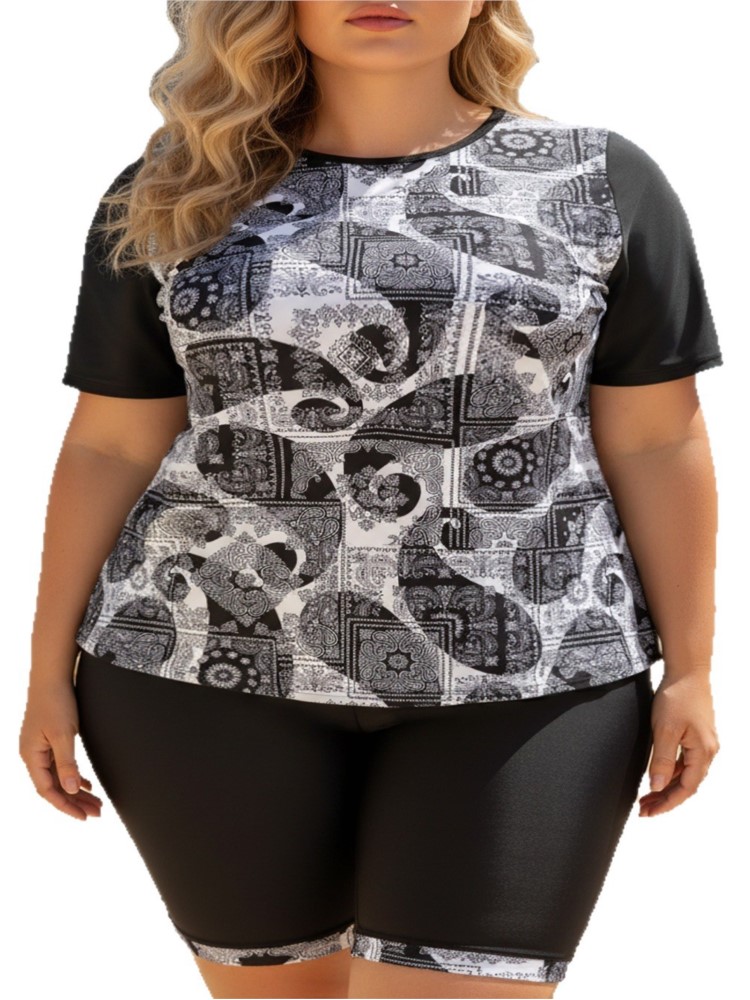 ชุดบิกินี่เอวสูงไซส์ใหญ่ XL-6X - Xl Summer Clothing บทวิจารณ์และราคา