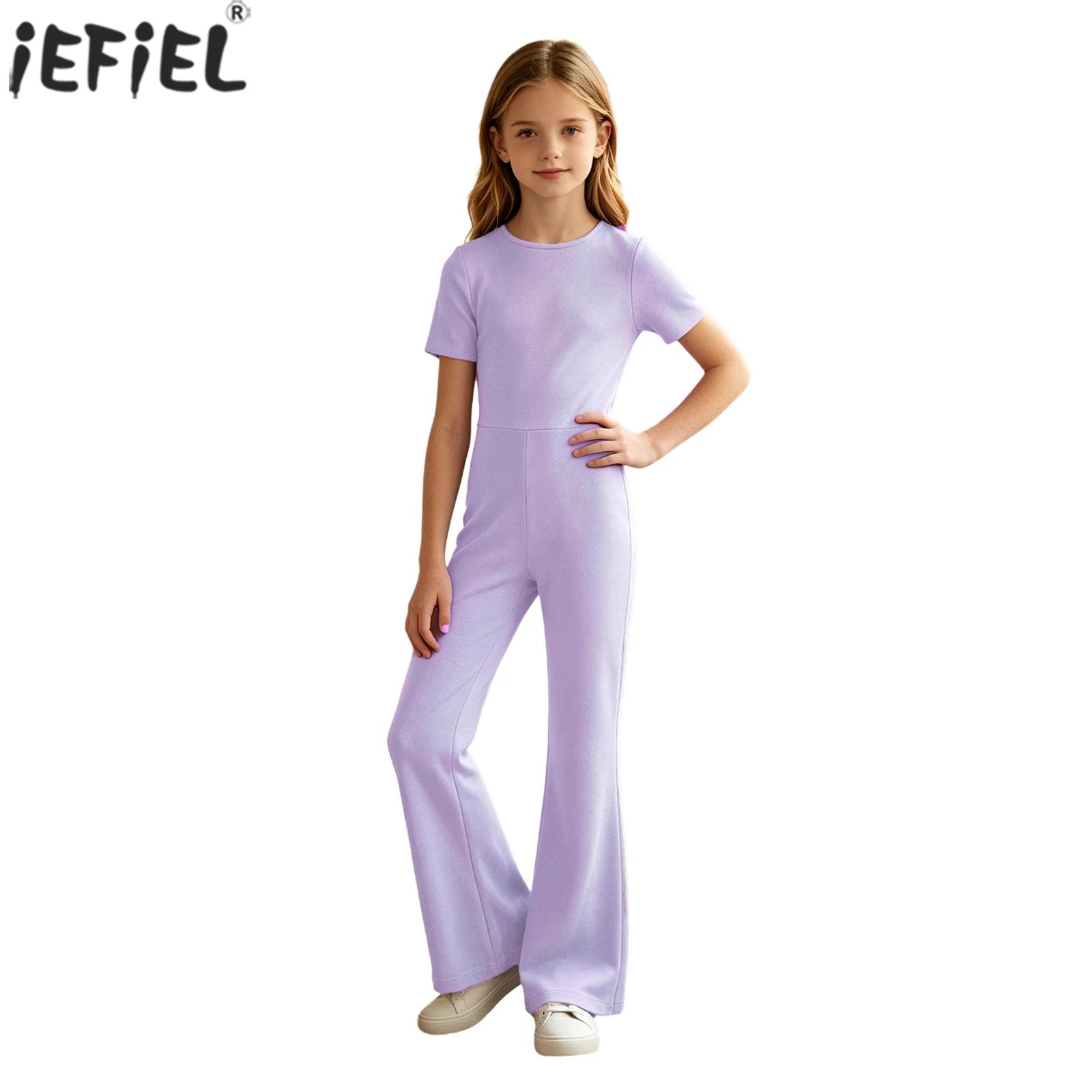 จั๊มสูทเด็กผู้หญิงสีพื้นแบบลำล - Summer Clothing Needs บทวิจารณ์และราคา