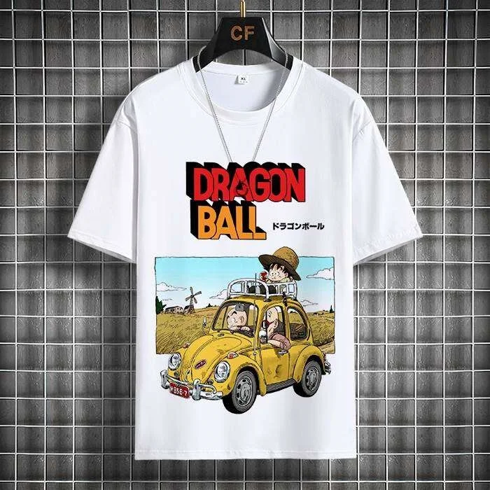 เสื้อยืดแขนสั้นทรงหลวมลายดราก้ - Summer Clothing Release บทวิจารณ์และราคา