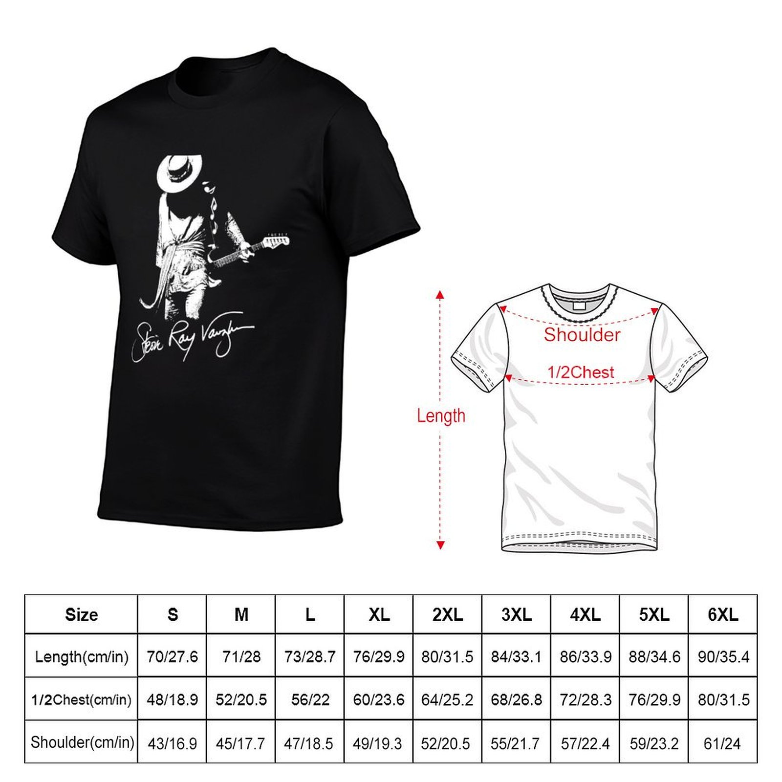 เสื้อยืด SRV วินเทจ สตีวี เรย์ - Summer Rays Clothing บทวิจารณ์และราคา