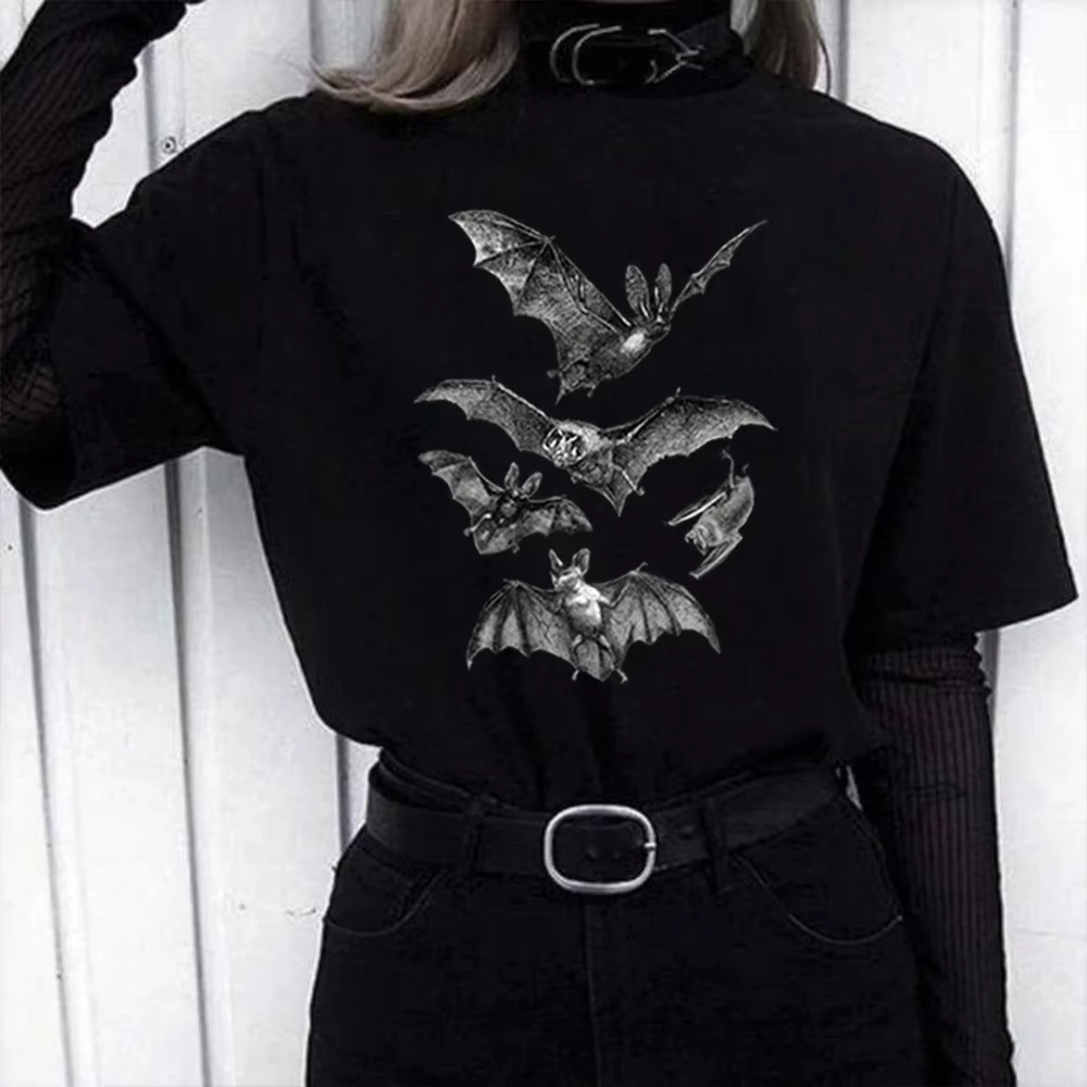 เสื้อยืดโกธิค เสื้อผ้าแนวแม่มด - Summer Clothing Release บทวิจารณ์และราคา