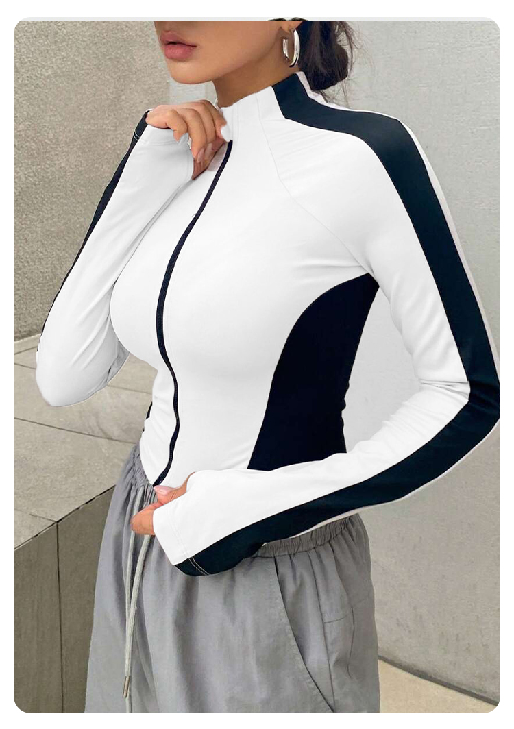 เสื้อโยคะคอตั้ง แจ็คเก็ตสำหรับ - Summer Clothing บทวิจารณ์และราคา