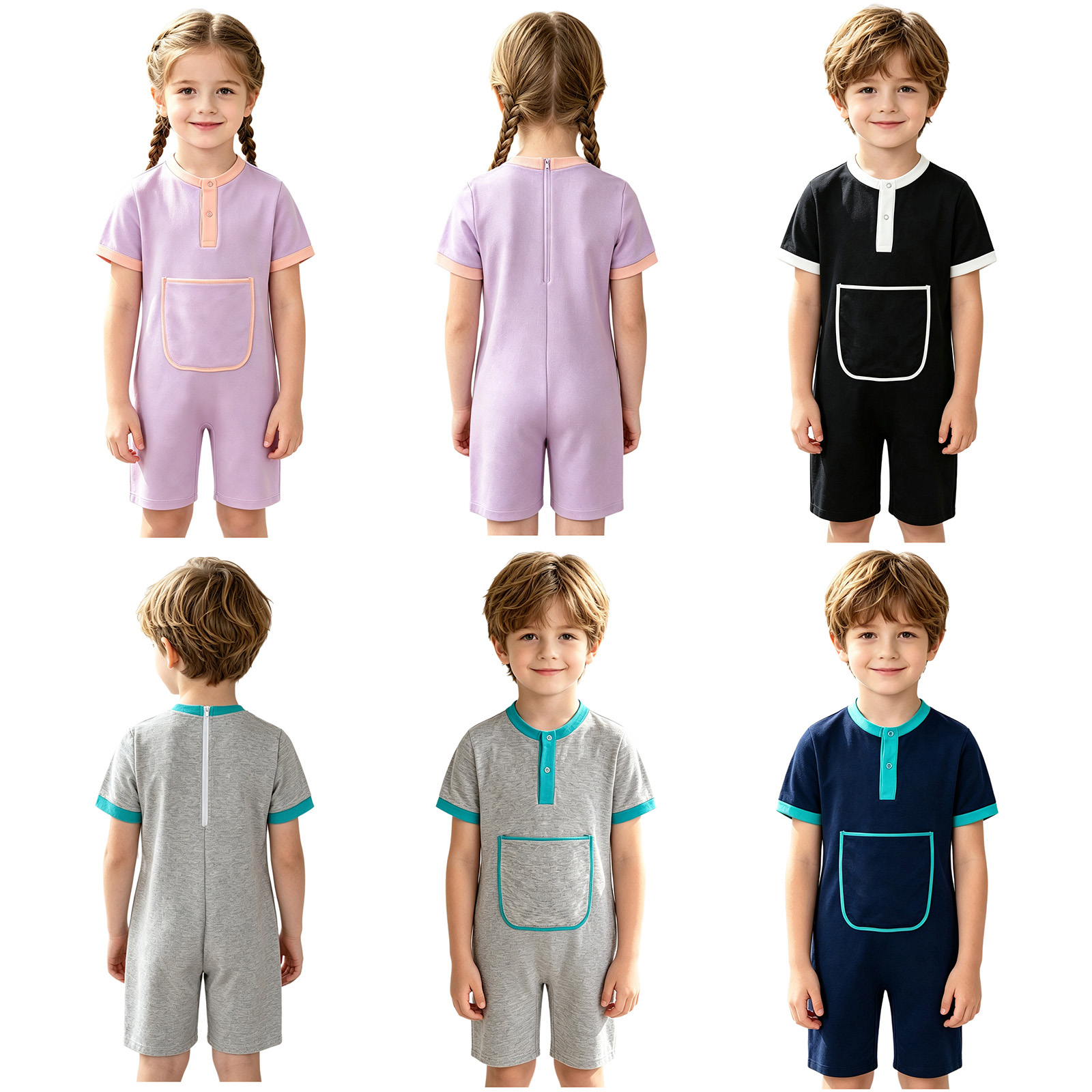 ชุดบอดี้สูทเด็กชายหญิงแบบยูนิเ - Summer Clothing Needs บทวิจารณ์และราคา