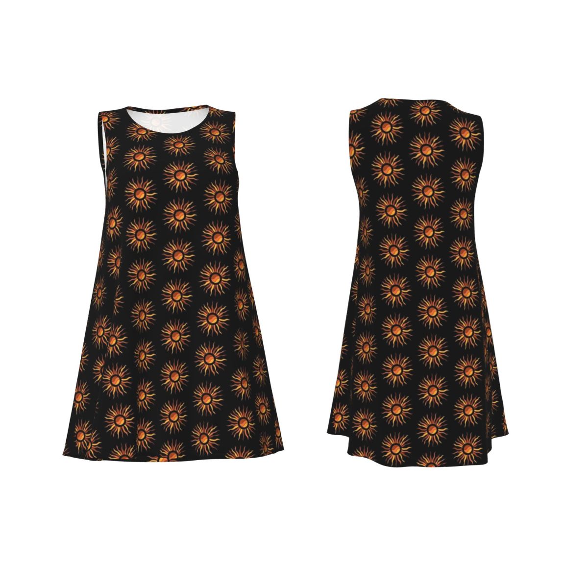 ชุดเดรสลำลองลายวินเทจ Sun Rays - Summer Rays Clothing บทวิจารณ์และราคา
