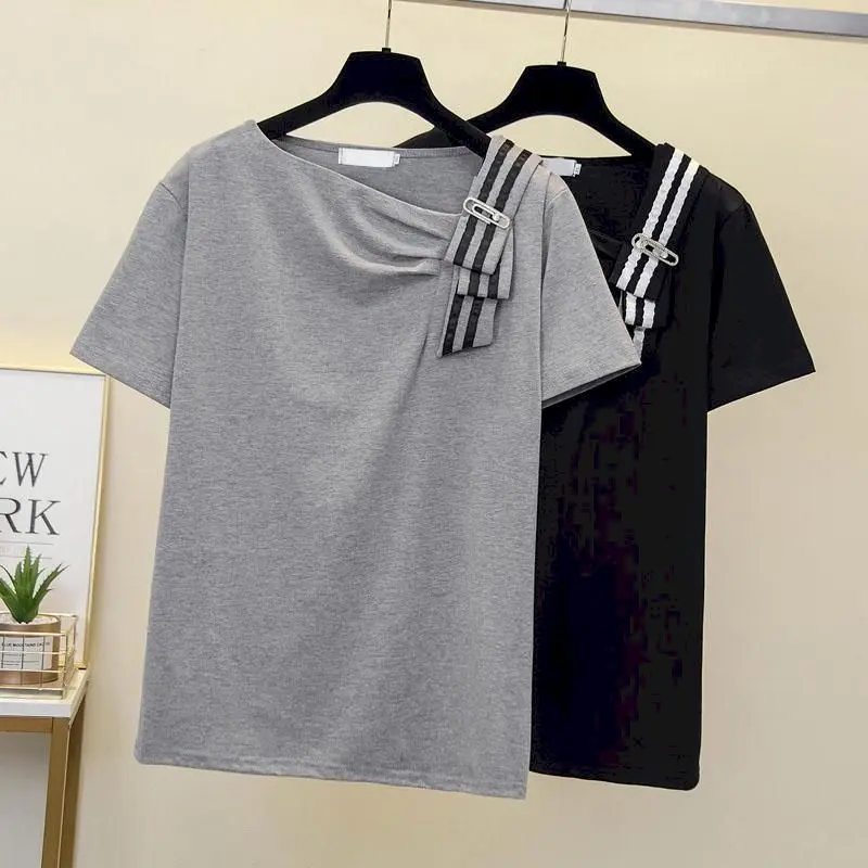 เสื้อยืดผ้าฝ้ายผู้หญิง ดีไซน์เ - Summer Clothing Trends 2026 บทวิจารณ์และราคา