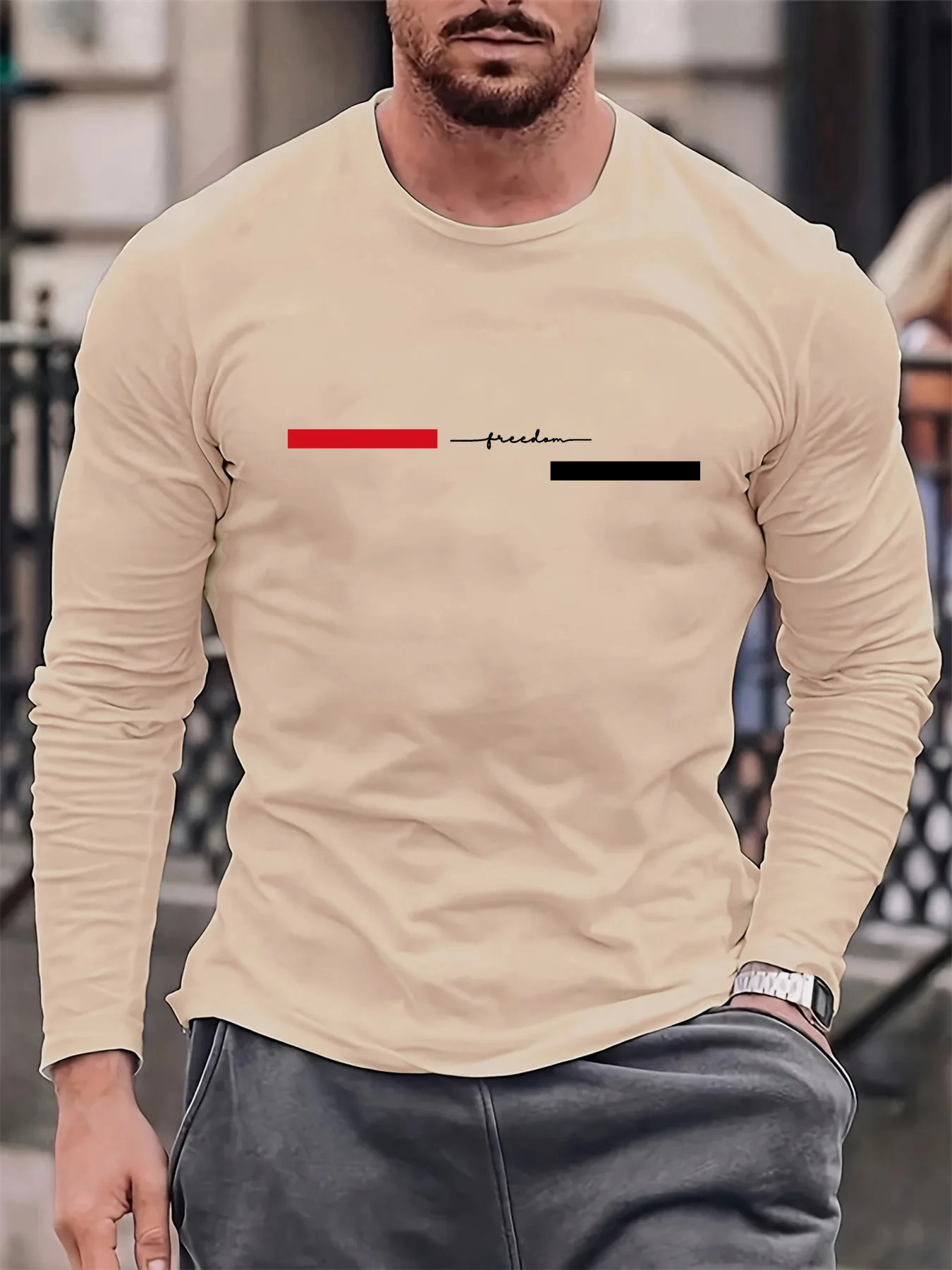 เสื้อยืดแขนยาวคอกลมทรงหลวมสำหร - Summer Quotes บทวิจารณ์และราคา