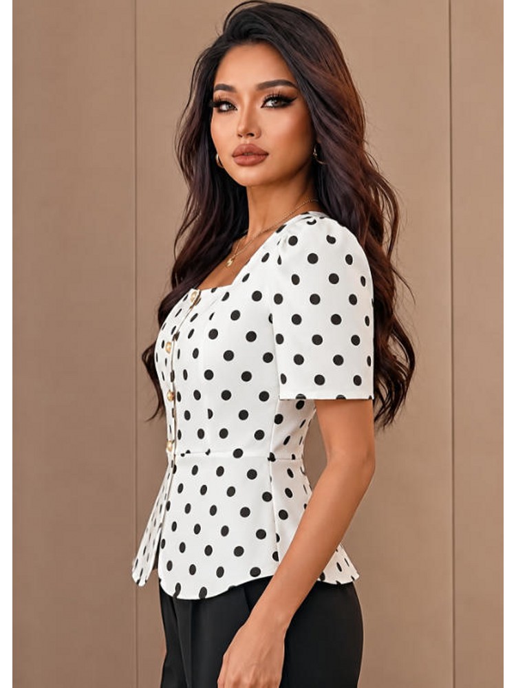 เสื้อเชิ้ตแฟชั่นลายพิมพ์สวยหรู - Xl Summer Clothing บทวิจารณ์และราคา