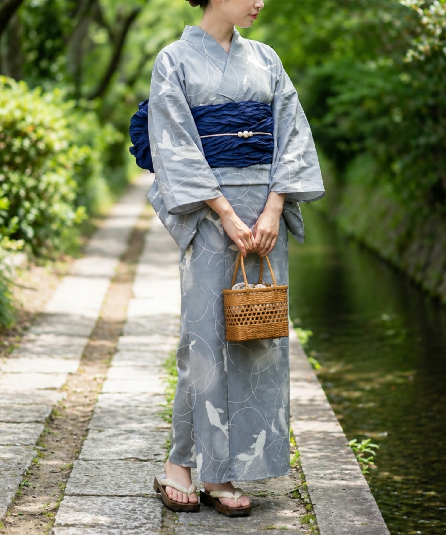 ชุดยูกาตะแบบดั้งเดิม ผ้าฝ้ายลิ - Summer Clothing Girls บทวิจารณ์และราคา