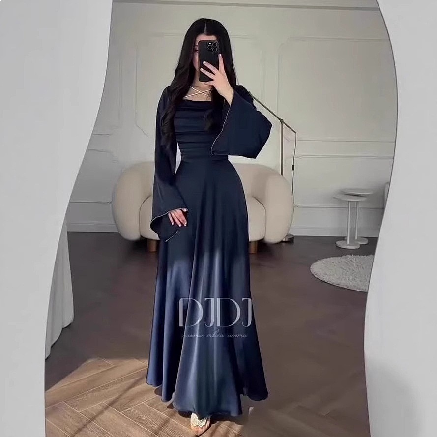 เดรสวินเทจแขนยาวทรงหรูหรา ชุดเ - Summer Clothing For Older Women บทวิจารณ์และราคา