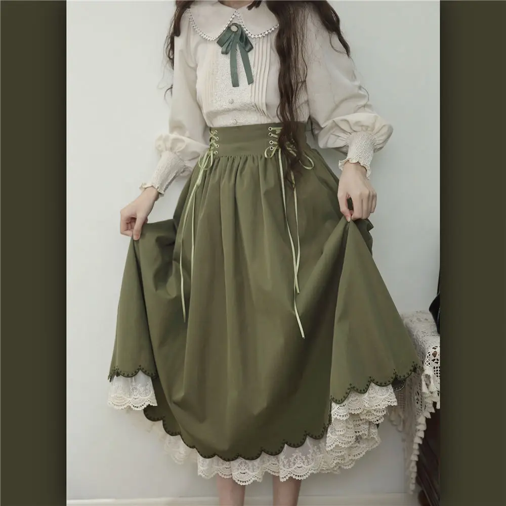 Nonsar ชุดเดรสปักลายโลลิต้าชุด - Summer Victorian Clothing บทวิจารณ์และราคา
