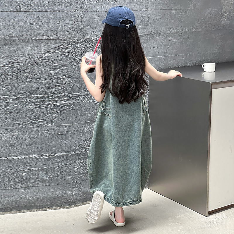 Vintage Blue เด็กหญิงคุณภาพสูง - Summer Clothing Girls บทวิจารณ์และราคา