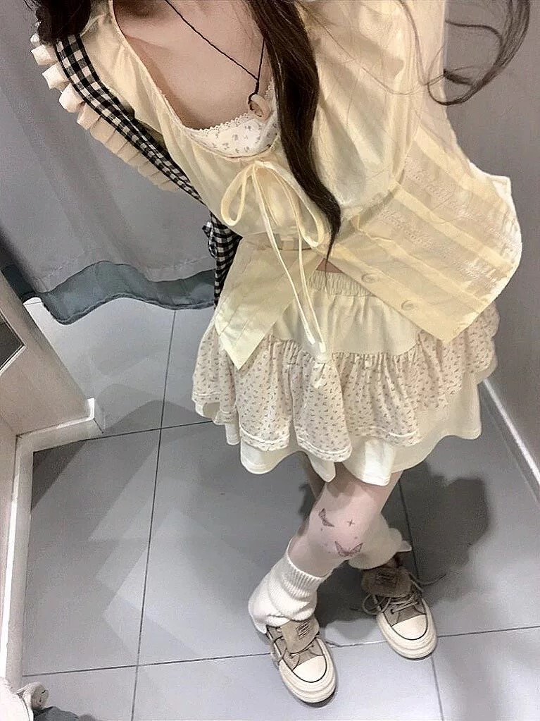 ชุดเซ็ตสองชิ้นลายดอกไม้หวานๆ ส - Summer Clothing Girls บทวิจารณ์และราคา