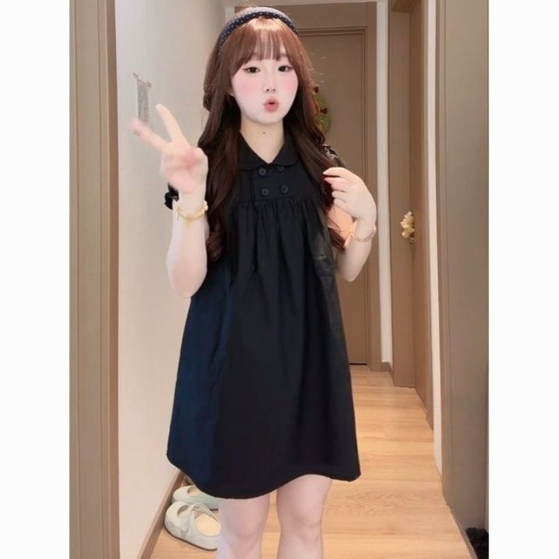 ชุดเดรสคอปกตุ๊กตา แขนพอง สไตล์ - Summer Clothing Looks บทวิจารณ์และราคา