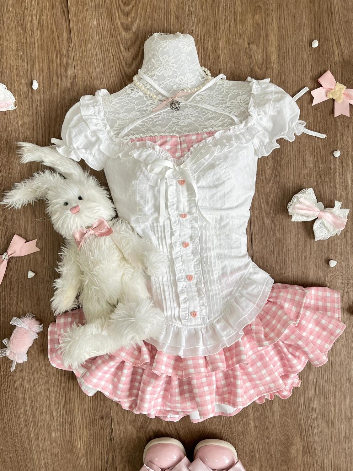 ชุดเซ็ต 2 ชิ้น สไตล์ญี่ปุ่น คา - Summer Alt Clothing บทวิจารณ์และราคา