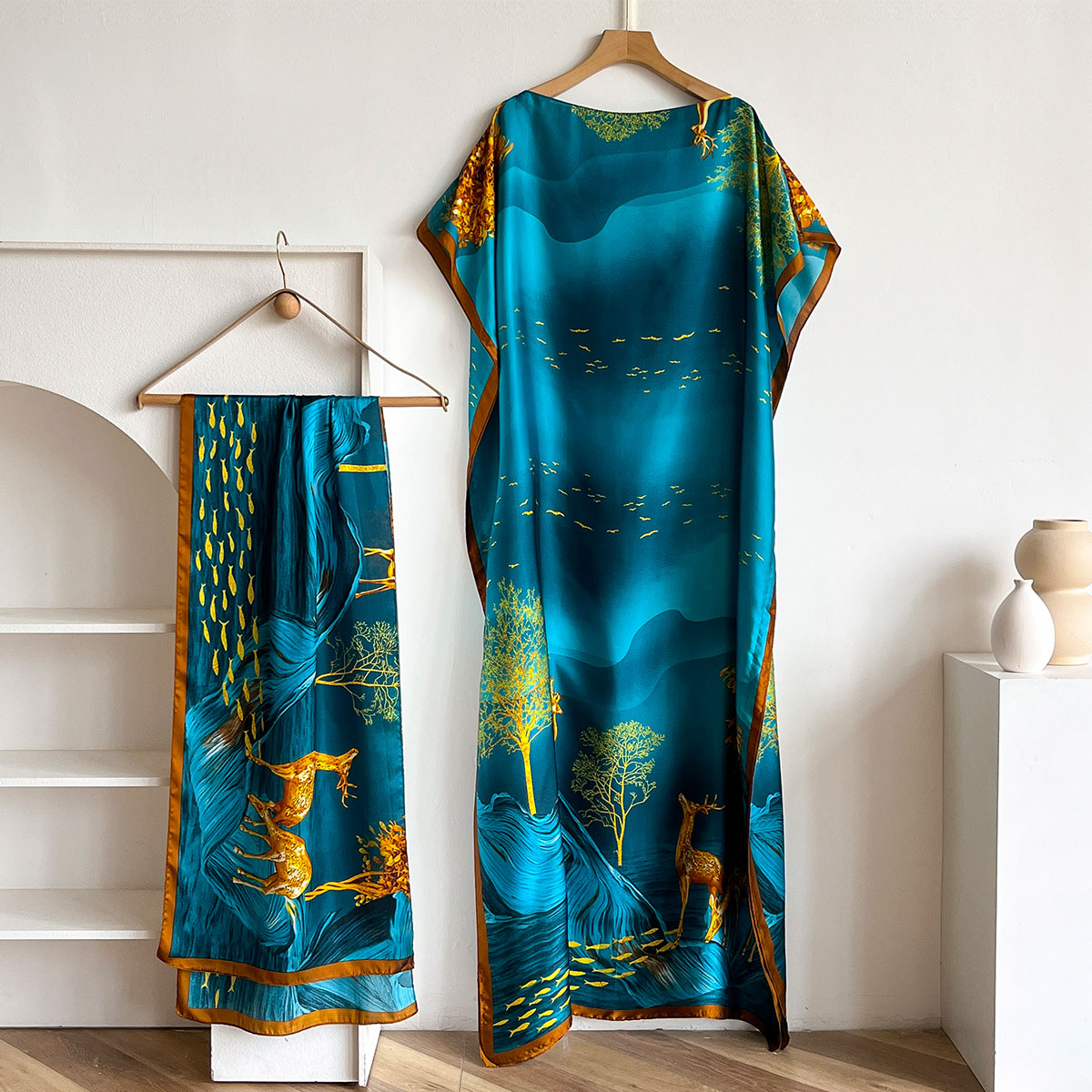ผ้าคลุมไหล่ยาวสำหรับผู้หญิง แฟ - Summer Clothing For Older Women บทวิจารณ์และราคา