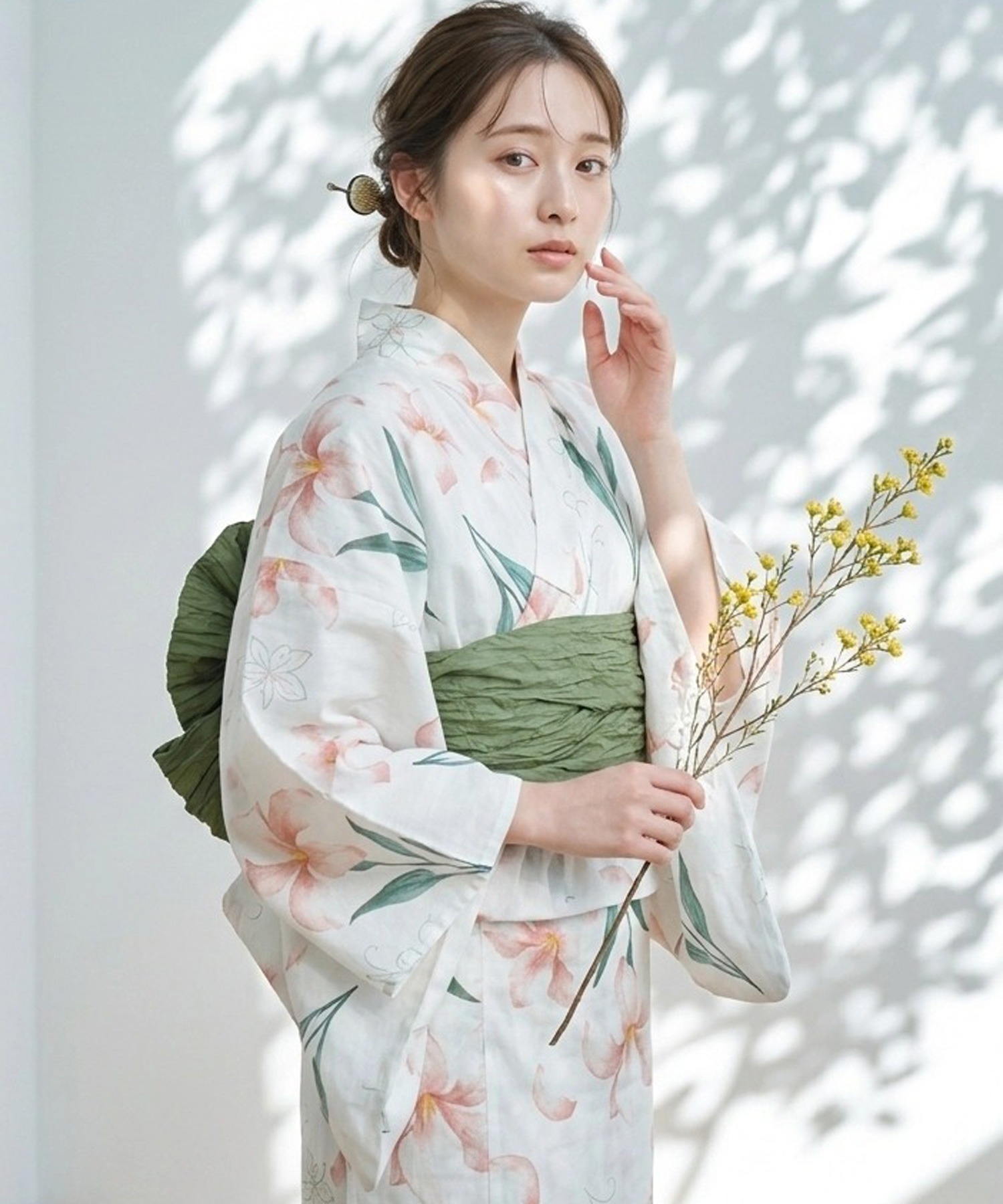 ชุดยูกาตะแบบดั้งเดิม ผ้าฝ้ายลิ - Summer Clothing Girls บทวิจารณ์และราคา